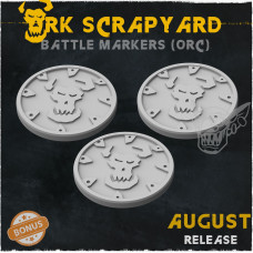 Ork Scrapyard Battle Marker